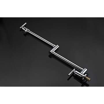 Sumerain Chrome Pot Filler Faucet - Stylish & Functional