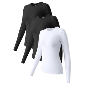 OQQ Womens 3 Piece Long Sleeve Tops Crew Neck Tee Shirt Set - Ultimate Comfort and Style