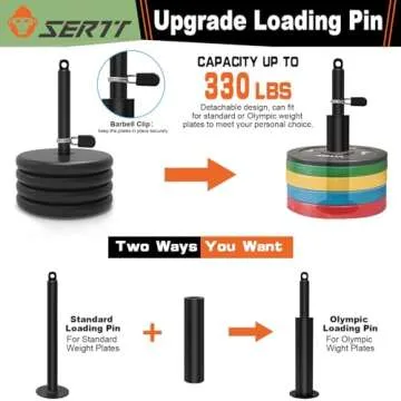 SERTT Lat Pulldown Pulley System for Home Gym Workouts