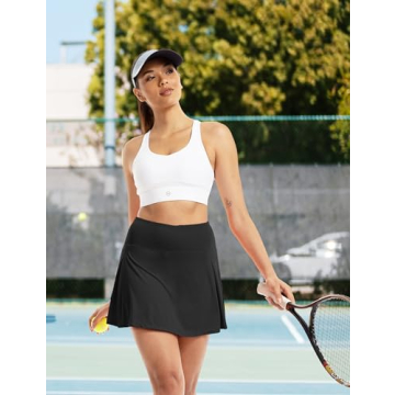 FitsT4 Sports 16" Tennis Golf Skorts for Women