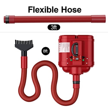 LAN TUN High-Velocity Dog Dryer - Dual Motor 5.0 HP