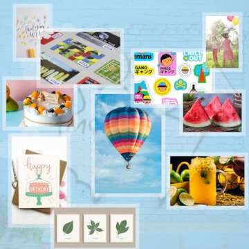 HTVRONT Self-Adhesive Laminating Sheets-50 Sheets 9 X 12 Inches Self Laminating Sheets, No Machine Needed Clear Laminating Sheets