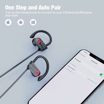 Boean Bluetooth Earbuds with 16 hours Battery Life