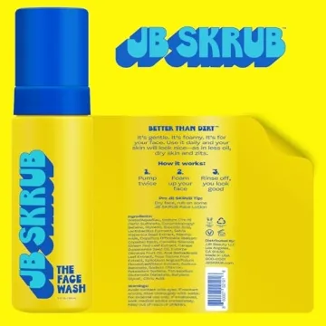 Gentle Foaming Face Wash for Boys - JB SKRUB