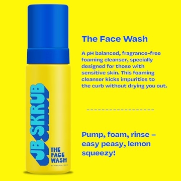 Gentle Foaming Face Wash for Boys - JB SKRUB