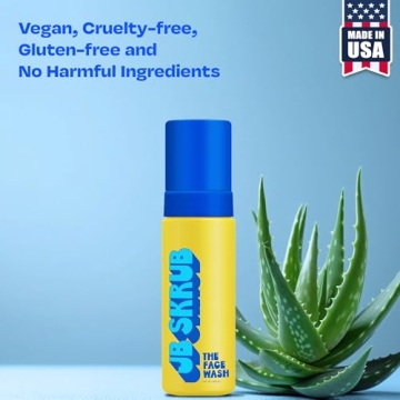 Gentle Foaming Face Wash for Boys - JB SKRUB