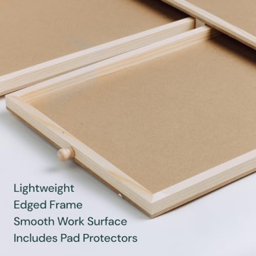 PlayVibe 1000 Piece Puzzle Board with Drawers and Cover