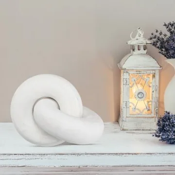 Yalikop 2-Link Wood Chain Decor for Home and Gifts