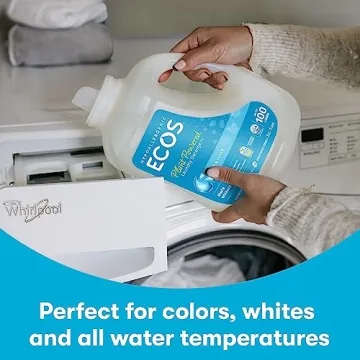 ECOS Laundry Detergent Liquid - 200 Loads, Eco-Friendly Cleaning