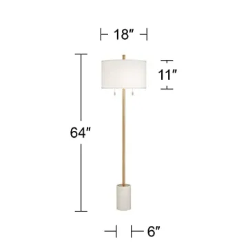 Stunning Milan Modern Luxe Floor Lamp for Home Decor