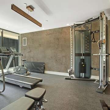 WAPANE Beige Concrete Wallpaper 15.7in x 80in, Cement Contact Paper 3D Matte Textured, Concrete Wall...