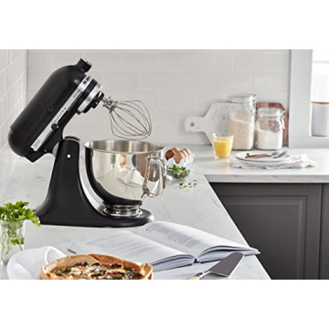KitchenAid Artisan 5 Quart Stand Mixer in Matte Black