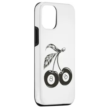 Cherry Billiard Ball Case for iPhone 12/12 Pro