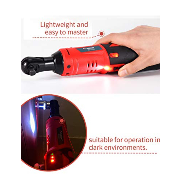 AOBEN Cordless Electric Ratchet Wrench Set for Mechanics