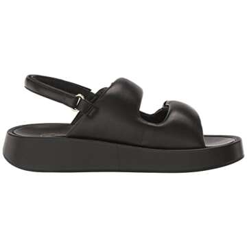 Ash Women's Vinci Slide Sandal, Black, 7