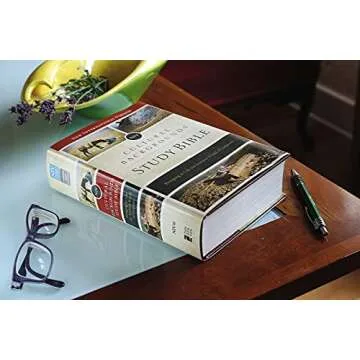 NIV, Cultural Backgrounds Study Bible (Context Changes Everything), Hardcover, Red Letter: Bringing ...