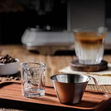 BCnmviku Espresso Shot Glasses - Perfect For Baristas