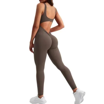 YEOREO Lizvette Backless Jumpsuit - Stylish Activewear for Women