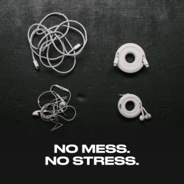 Versatile Cable Organizer for Earbuds and Chargers