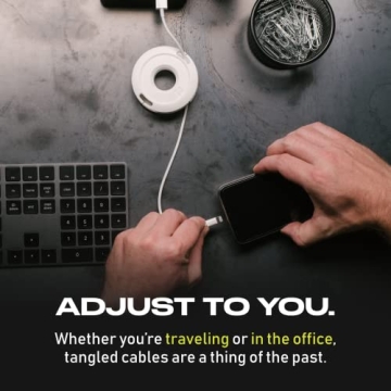 Versatile Cable Organizer for Earbuds and Chargers