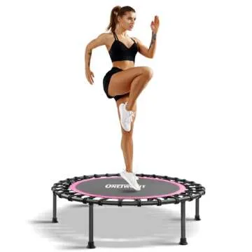 ONETWOFIT 42" Bungee Rebounder Trampoline for Fitness