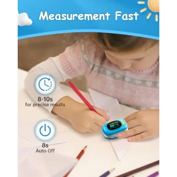 Children Fingertip Pulse Oximeter for Kids with OLED Display