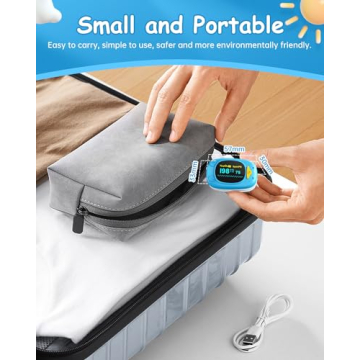 Children Fingertip Pulse Oximeter for Kids with OLED Display