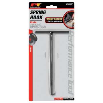 Performance Tool W86557 Headlight Adjusting and Brake Spring Tool, Heat Treated Alloy Construction, Easy Access to Hard to Reach Areas