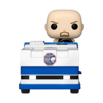 Funko POP! Ride Super Deluxe: Stone Cold Steve Austin Austin Zamboni - WWE - Collectable Vinyl Figur...