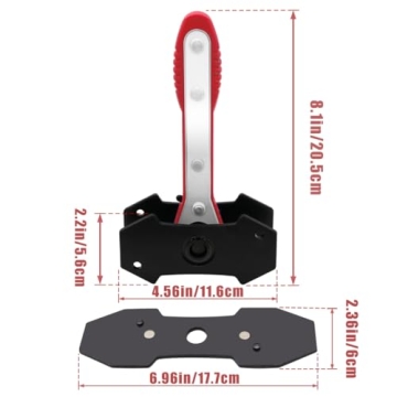 IRmm Brake Tool, Brake Caliper Compression Tool with 360 Degree Swing Ratchets, Brake Caliper Tool w...
