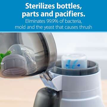 Dr. Brown's Deluxe Baby Bottle Warmer & Sterilizer