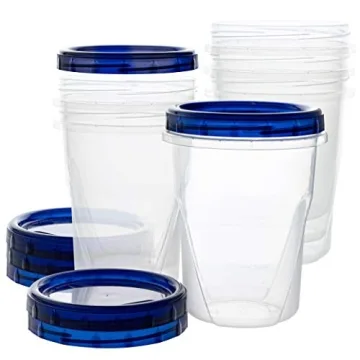 PLASTICPRO 32 oz Deli Containers with Twist Top