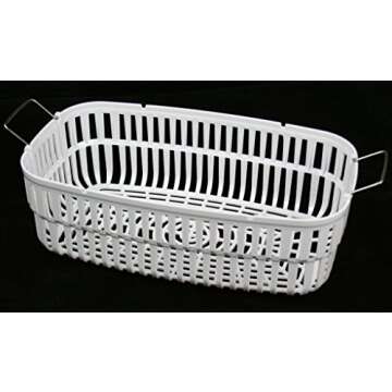 Industrial Grade Ultrasonic Cleaner 160 Watts 2.5 Liters with Heater for Gun Parts Carb Jewelry Dental