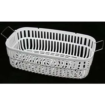 Industrial Grade Ultrasonic Cleaner 160 Watts 2.5 Liters with Heater for Gun Parts Carb Jewelry Dental