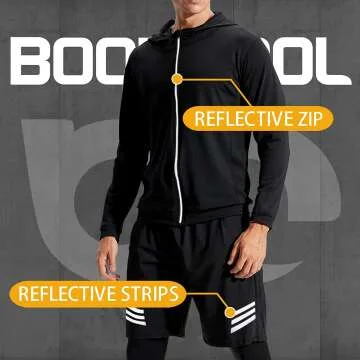 BOOMCOOL Mens Compression Shirts