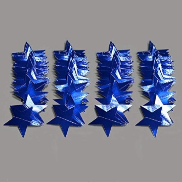 Decor365 Blue Star Garlands for Party Decor and Celebrations