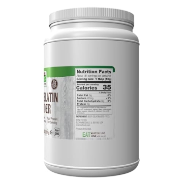 NOW Foods Gelatin Powder for Skin and Joint Health