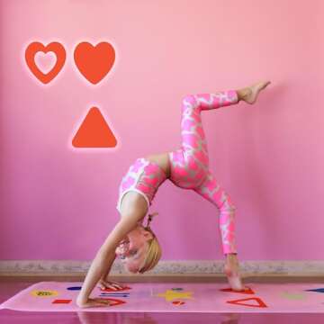 Chi Universe Kids Yoga Mat and Game - Engage & Learn Fitness!