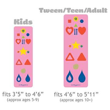 Chi Universe Kids Yoga Mat and Game - Engage & Learn Fitness!