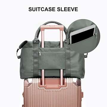 Sport Large Waterproof Duffle Bag for Travel & Gym