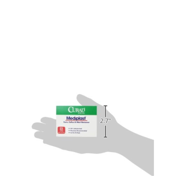 Curad Mediplast Wart Remover Pads - 40% Salicylic Acid Formula