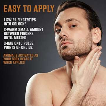 Viking Revolution 4 Pack Mens Solid Colognes Men Bundle of 2 - Balm Cologne for Mens Cologne Balm Travel Cologne Wax - Cologne for Men (0.5 Oz each)