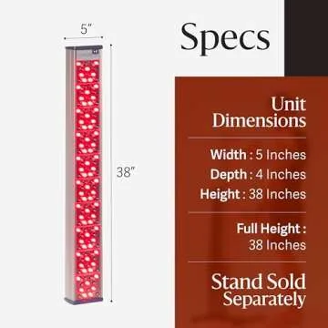 Clearlight RED Light Therapy Device - Pain Relief & Skin Rejuvenation