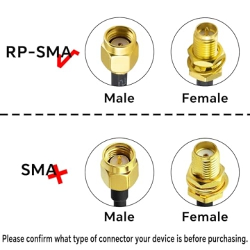 Kaunosta 22DBI WiFi Bluetooth Antenna for Enhanced Connectivity