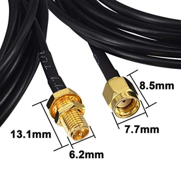 Kaunosta 22DBI WiFi Bluetooth Antenna for Enhanced Connectivity