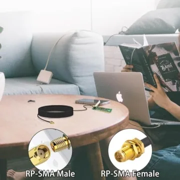 Kaunosta 22DBI WiFi Bluetooth Antenna for Enhanced Connectivity