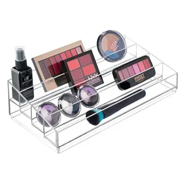 iDesign Clear Tiered Organizer for Cosmetics & Nail Polish