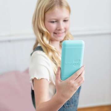 Sugar Medical Omnipod 5 Gel Skin Case | PDM Protective Cover | Protect Omnipod 5| Diabetes Care(Aqua)