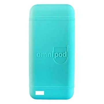 Sugar Medical Omnipod 5 Gel Skin Case | PDM Protective Cover | Protect Omnipod 5| Diabetes Care(Aqua)