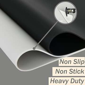 Extra Large Silicone Mat 36" x 24" for Kitchen Protection